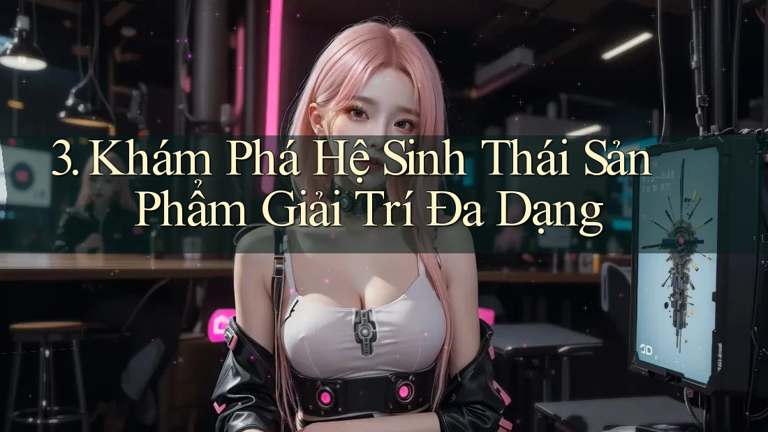 3. Khám Phá Hệ Sinh Thái Sản Phẩm Giải Trí Đa Dạng 3. Khám Phá Hệ Sinh Thái Sản Phẩm Giải Trí Đa Dạng