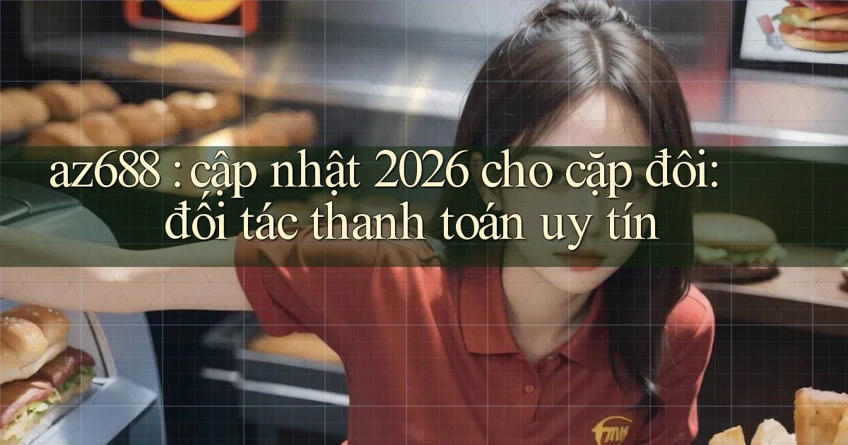 az688 cập nhật 2026 cho cặp đôi đối tác thanh toán uy tín