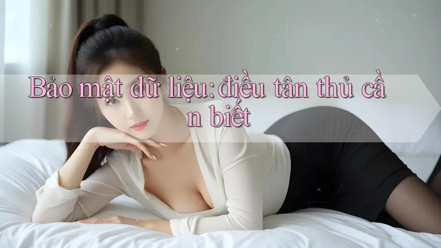 Bảo mật dữ liệu: điều tân thủ cần biết Bảo mật dữ liệu: điều tân thủ cần biết