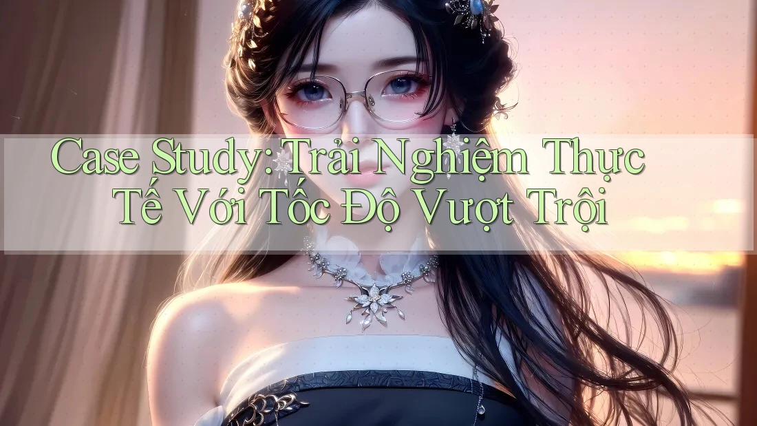 Case Study: Trải Nghiệm Thực Tế Với Tốc Độ Vượt Trội Case Study: Trải Nghiệm Thực Tế Với Tốc Độ Vượt Trội