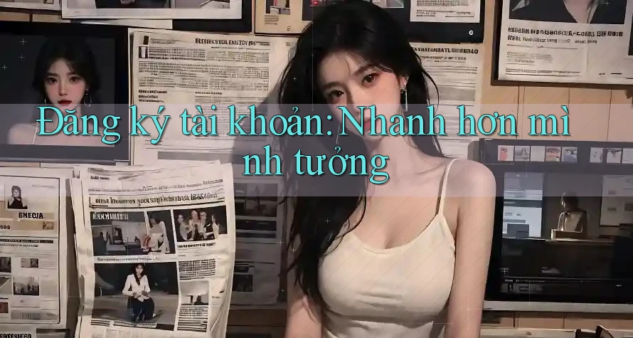 Đăng ký tài khoản: Nhanh hơn mình tưởng Đăng ký tài khoản: Nhanh hơn mình tưởng