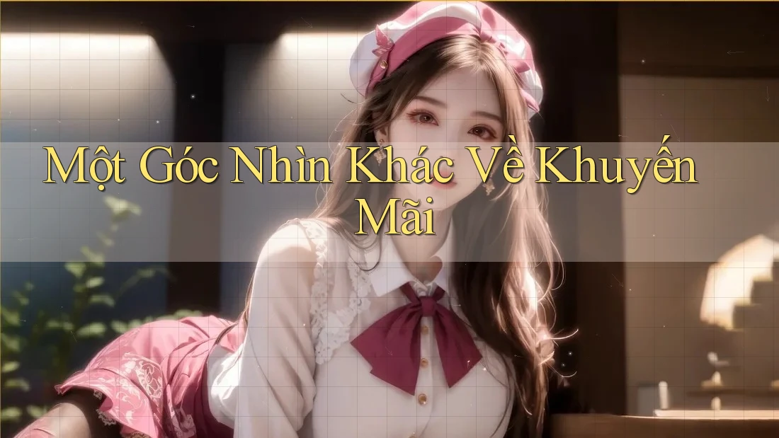 Một Góc Nhìn Khác Về Khuyến Mãi Một Góc Nhìn Khác Về Khuyến Mãi