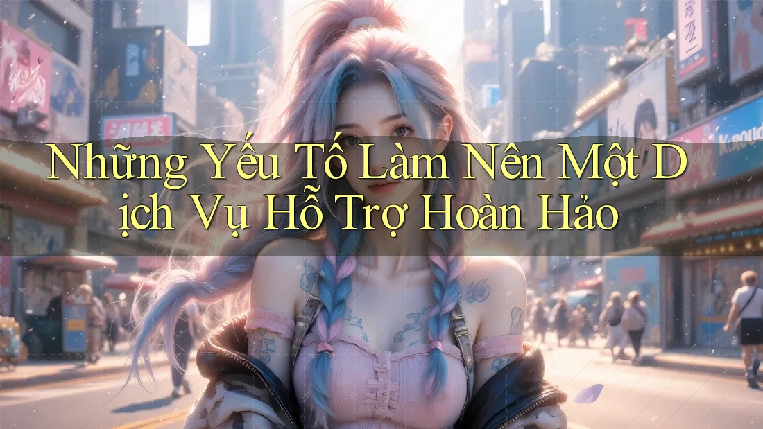Những Yếu Tố Làm Nên Một Dịch Vụ Hỗ Trợ Hoàn Hảo Những Yếu Tố Làm Nên Một Dịch Vụ Hỗ Trợ Hoàn Hảo