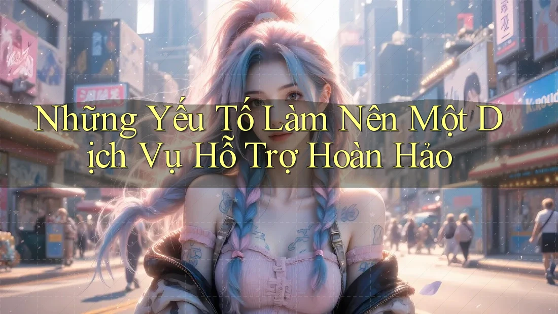 Những Yếu Tố Làm Nên Một Dịch Vụ Hỗ Trợ Hoàn Hảo Những Yếu Tố Làm Nên Một Dịch Vụ Hỗ Trợ Hoàn Hảo
