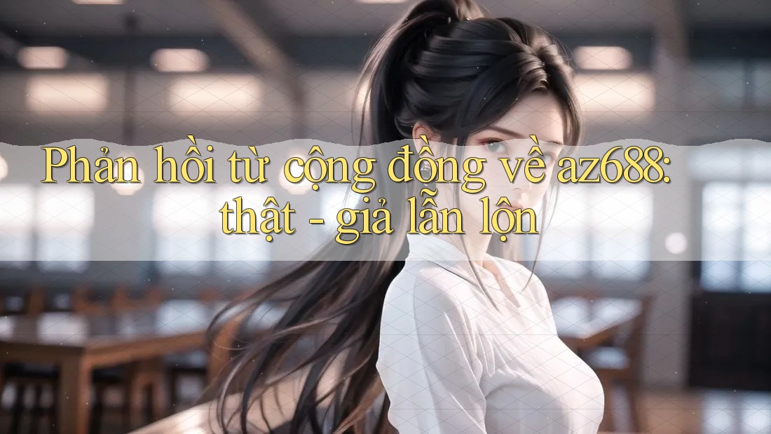 Phản hồi từ cộng đồng về az688: thật - giả lẫn lộn Phản hồi từ cộng đồng về az688: thật - giả lẫn lộn