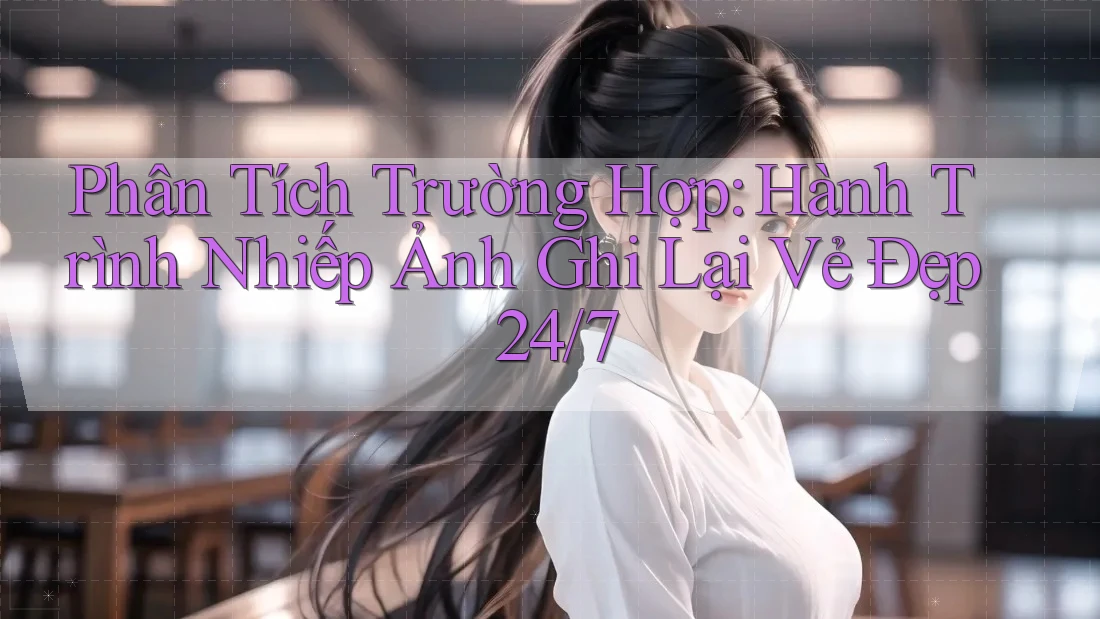 Phân Tích Trường Hợp: Hành Trình Nhiếp Ảnh Ghi Lại Vẻ Đẹp 24/7 Phân Tích Trường Hợp: Hành Trình Nhiếp Ảnh Ghi Lại Vẻ Đẹp 24/7