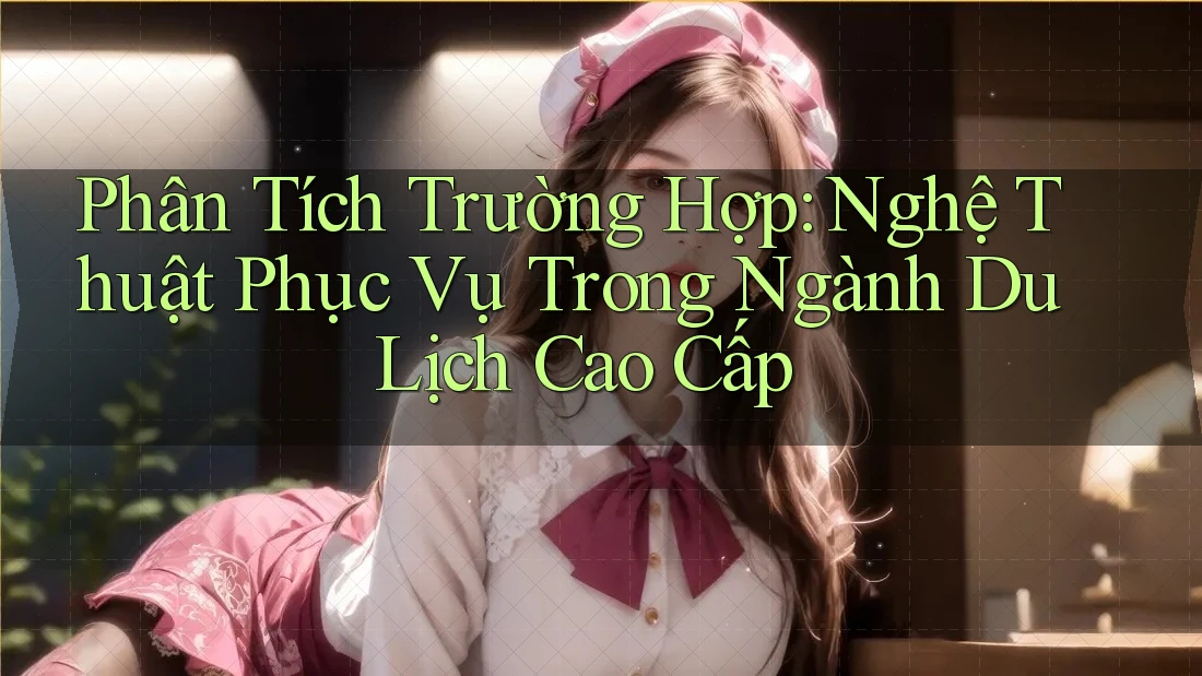 Phân Tích Trường Hợp: Nghệ Thuật Phục Vụ Trong Ngành Du Lịch Cao Cấp Phân Tích Trường Hợp: Nghệ Thuật Phục Vụ Trong Ngành Du Lịch Cao Cấp