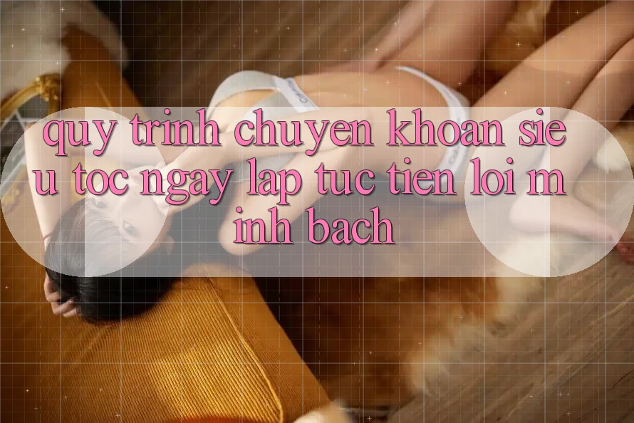 Quy Trình Chuyển khoản Siêu Tốc: Ngay lập tức – Tiện Lợi – Minh Bạch