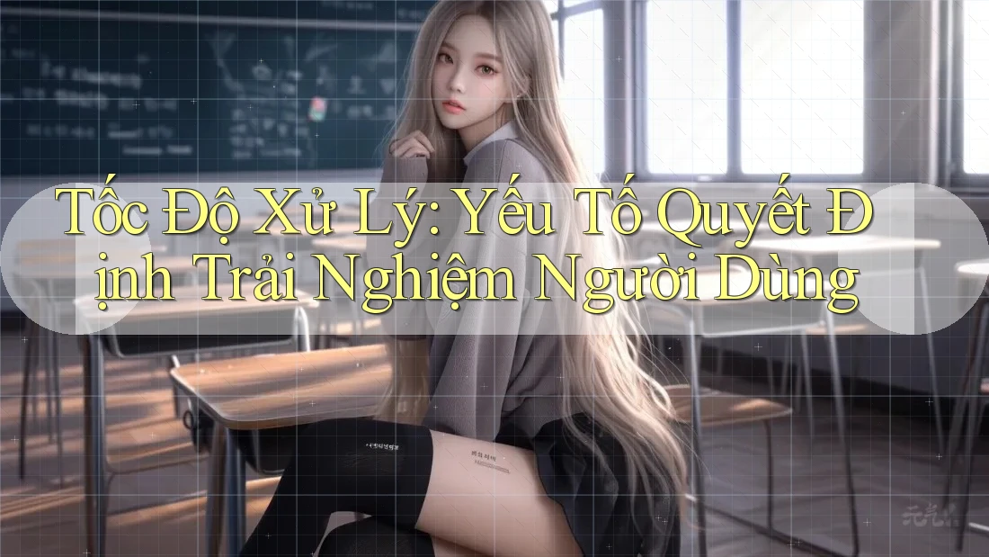 Tốc Độ Xử Lý: Yếu Tố Quyết Định Trải Nghiệm Người Dùng Tốc Độ Xử Lý: Yếu Tố Quyết Định Trải Nghiệm Người Dùng