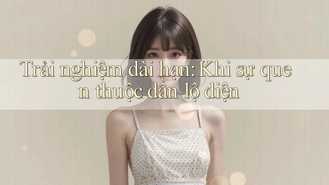 Trải nghiệm dài hạn: Khi sự quen thuộc dần lộ diện Trải nghiệm dài hạn: Khi sự quen thuộc dần lộ diện
