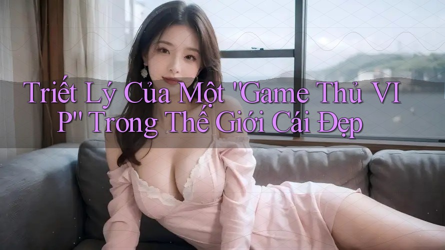 Triết Lý Của Một “Game Thủ VIP” Trong Thế Giới Cái Đẹp Triết Lý Của Một “Game Thủ VIP” Trong Thế Giới Cái Đẹp
