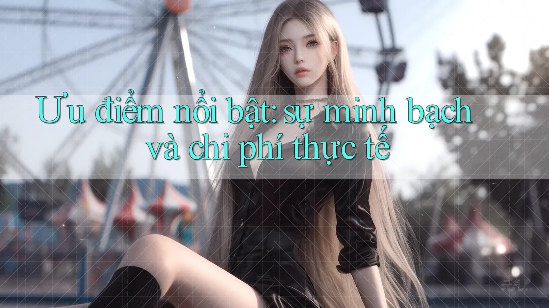 Ưu điểm nổi bật: sự minh bạch và chi phí thực tế Ưu điểm nổi bật: sự minh bạch và chi phí thực tế