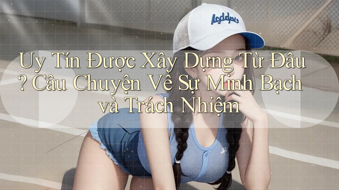 Uy Tín Được Xây Dựng Từ Đâu? Câu Chuyện Về Sự Minh Bạch và Trách Nhiệm Uy Tín Được Xây Dựng Từ Đâu? Câu Chuyện Về Sự Minh Bạch và Trách Nhiệm