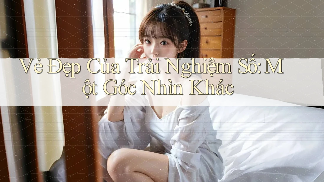 Vẻ Đẹp Của Trải Nghiệm Số: Một Góc Nhìn Khác Vẻ Đẹp Của Trải Nghiệm Số: Một Góc Nhìn Khác